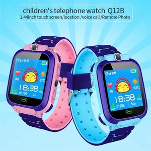 Reloj Telefónico Inteligente Q12 para Niños con SIM 3G, Resistente al Agua IP65, Diseño Cuadrado de Plástico, <span class=keywords><strong>Asistente</strong></span> con Pantalla de 36-40 mm - Product Image 3