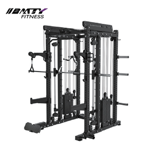 Máy tập đa năng <span class=keywords><strong>Smith</strong></span> hiện đại, giá đỡ tạ có thể điều chỉnh bền chắc - Thiết bị tập thể dục dành cho cả nam và nữ. - Product Image 1