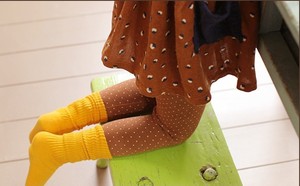 Ropa Infantil al por Mayor, Pantalones Largos Casuales con Estampado de Puntos para Niñas Pequeñas, de Proveedor Chino - Product Image 3