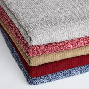 9111 # 50% T 45% C 5% SP tejido de punto <span class=keywords><strong>3</strong></span>*2 algodón spandex tela para suéter de costilla - Product Image 1