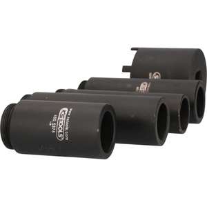 KS TOOLS-460,5370 Juego de tuercas ranuradas con 4 tubos guía para Mercedes, ø 63 mm (5 uds)-EAN 4042146784761 VEHÍCULOS PESADOS - Product Image 2