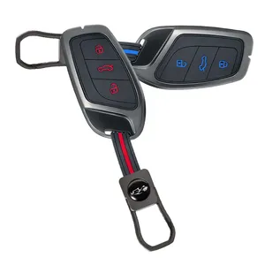 เคสกุญแจรถยนต์ซิลิโคนผสมโลหะสังกะสี 3 ปุ่ม สำหรับ <span class=keywords><strong>MG</strong></span> 4 2023 Mg4 <span class=keywords><strong>Ev</strong></span> <span class=keywords><strong>MG</strong></span> HS GT <span class=keywords><strong>ZS</strong></span> <span class=keywords><strong>EV</strong></span> ZX MG5 MG6 สำหรับ Roewe RX3 RX5 RX8 ERX5 I6 I5 - Product Image 4