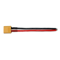 XT60-F 14AWG 100mm Silicone fils connecteur femelle connecteur XT60-F étanche et isolé pour RC FPV Drones ESC Lipo batterie