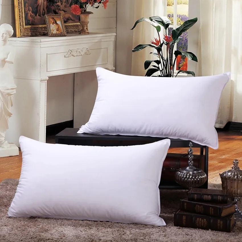 Cuscino bianco dell'hotel sham 100% protezione del cuscino impermeabile