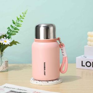 Modern Stainless Steel <b>Thermos</b> Vacuum Insulated Bottle Travel-Friendly Tumbler - Product Image 3