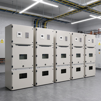 Appareillage mobile métallique KYN28 12kV IP4X pour conditions de charge lourde et stable, destiné à la distribution d'énergie des postes de transformation des parcs industriels