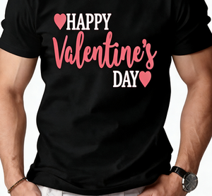 <span class=keywords><strong>T</strong></span>-<span class=keywords><strong>shirt</strong></span> con grafica a forma di cuore con tipografia per la festa di San Valentino, regalo romantico per coppie innamorate - Product Image 2