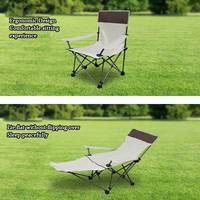 2025 Chaise inclinable portable pliante de camping de haute qualité Offre Spéciale la plus populaire