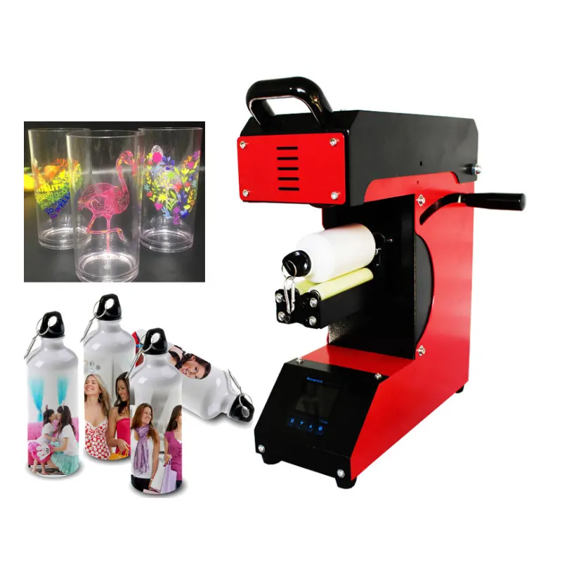 AT-18 Multi-kinetic energy roller glass/pen / mug sublimation heat press transfer machine