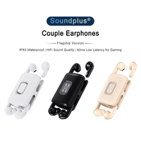 Écouteurs Sans Fil J15 HIFI Stéréo Sonore avec Faible Latence de 40 ms, Mode Jeu-Musique et Étanchéité IPX5