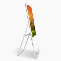 Pantalla táctil de 55 pulgadas de señalización digital Android Os Mall Quiosco de transmisión para sala de montaje virtual con diseño de I Pad