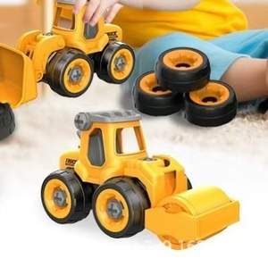 Camion de construction miniatures mignonnes à démonter, modèle 4, assortiment - Product Image 3