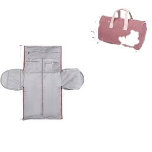 Sacs de voyage de luxe personnalisés BSCI, convertibles en valise, avec pochette à chaussures 2 en 1, pour hommes. - Product Image 3