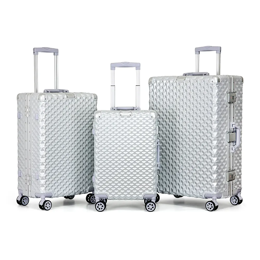 2024 yeni tekerlekli çanta bagaj seyahat çantaları sert bavul ABS bagaj taşımak 3 adet Set seyahat bagaj