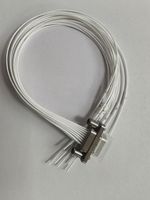 Conector Aeroespacial Micro Rectangular J30J-15TJL/ZKP/ZKW Macho Hembra con Arnés de Cables de Acero Inoxidable