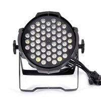 Par Led 54x3w Rgbw 3en1 Plat et fin, éclairage LED Par pour scène, DJ, discothèque, fête, mariage