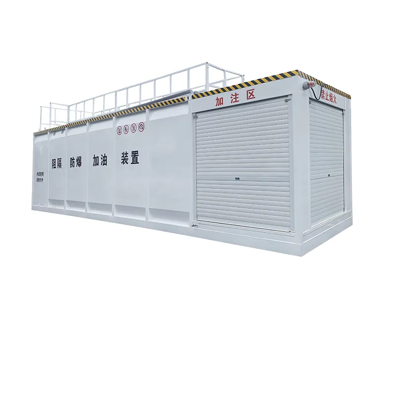 Sell High Quality 20Ft And 40Ft Container Filling Fuel Tank Mobile Fuel Station