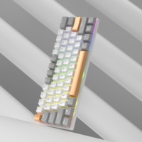 Clavier de jeu mécanique filaire 61 touches en gros d'usine, interrupteurs bleus, clavier d'ordinateur 60 %, 22 touches anti-ghosting