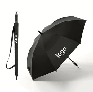 Custom <b>Large</b> Golf <b>Umbrellas</b> for Men Women Rainproof Semi-Automatic Folding Double Canopy Promotional <b>Umbrellas</b> - Product Image 2