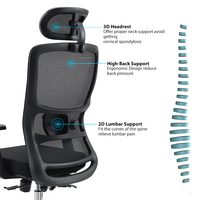 Fabricant de meubles chinois chaises de bureau professionnelles chaise ergonomique en filet mobilier de bureau chaises d'ordinateur