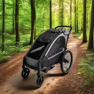 Remorque pour vélo enfant en alliage d'aluminium avec suspension indépendante et capacité de charge de 35 kg pour des aventures actives - Product Image 3