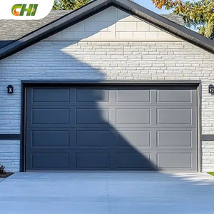 Puertas de Garaje Seccionales Dobles Automáticas de Diseño Moderno Personalizadas, Impermeables, para Proyectos Inmobiliarios de Lujo - Product Image 4