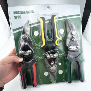 Nhiệm vụ nặng nề phong cách Mỹ ba mảnh hàng không kéo thiết lập với <span class=keywords><strong>tin</strong></span> snips trái cắt phải cắt thẳng đầu - Product Image 3