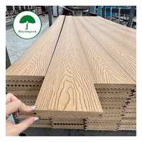 Échantillon Gratuit - Système Easy Click - Planche de Terrasse en Noyer 25mm - Durable, Lisse, Anti-Corrosion, Résistant à l'Humidité - Dalles de Terrasse en WPC pour Terrasse