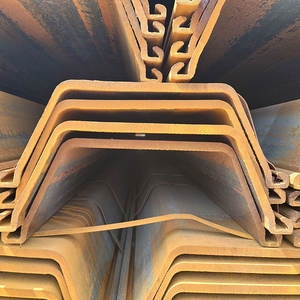 Vente directe d'usine, prix bas, palplanches en acier en forme de U avec services de soudage et de découpe, qualité S235/S355 - Product Image 6