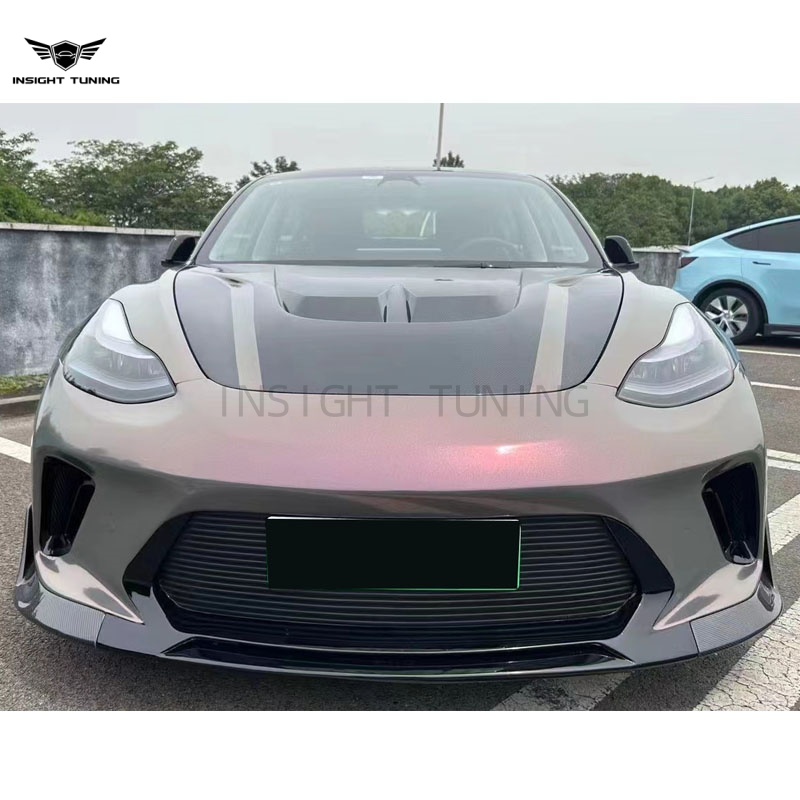 2020 tesla model 3 performance front bumper