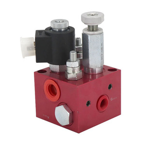 Hydraulic Directional Control Valve Block 3-Way 315 Bar 40 L Min Aluminum <b>Threaded</b> <b>Insert</b> Mounting - Product Image 2