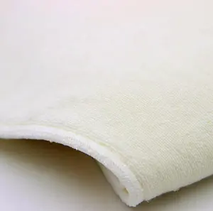 De alta calidad de bebé reutilizables pañal de bambú Natural, Material de tela lavable pañal insertar
