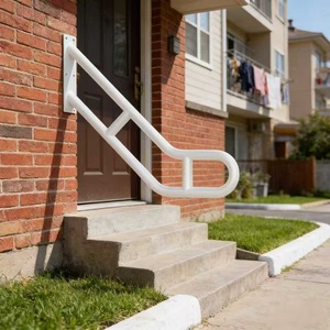 Jinsheng U-Shaped <b>Wall</b> Mounted Metal Handrail Anti Slip Safety Grab Bar For Bathroom Toilet - Product Image 3