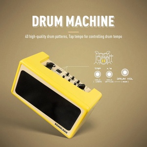 Amplificador <span class=keywords><strong>de</strong></span> Guitarra Mini SONICAKE QAM-50 para Múltiples <span class=keywords><strong>Efectos</strong></span>, Todo en Uno, Ligero, Alimentado por 3 Pilas AA, con Botón - Product Image 4