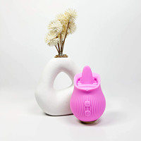 Vibrateur télescopique pour femmes, stimulation par léchage et succion, pétales de rose, fournisseur Amazon
