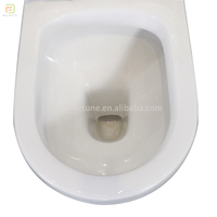 Ensemble WC complet en céramique blanche, à poser au sol, pour salle de bain, vente en gros à prix abordable