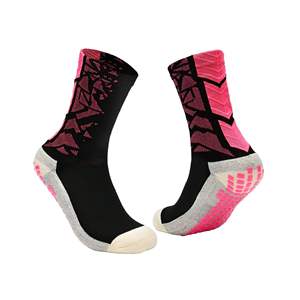 Chaussettes de sport antidérapantes professionnelles pour impression numérique d'absorption des chocs tricotée de football pour les compétitions d'entraînement des étudiants - Product Image 1