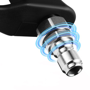 Sulai <b>Machinery</b> High Pressure Water Gun 4000psi Pure Copper Connector 360 Degree Anti Tangle <b>Car</b> Wash Tool - Product Image 4