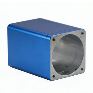 Custom Factory High Quality Aluminum Billet Machining Precision CNC Milling Black Anodized Aluminum Alloy 6061 <b>Shell</b> Parts - Product Image 3