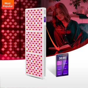 Pannello modulare verticale AZURE ALpro1500 per terapia a luce rossa multi-lunghezza d'onda con 300 LED per uso domestico e commerciale - Product Image 1