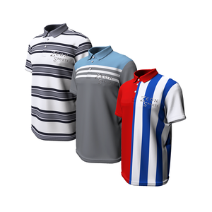New Arrival Shirts Men's Polo Shirts Custom High Quality Wholesale Sublimation Printing Polo Shirts