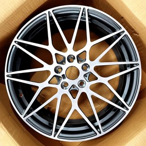 Nuevas Llantas de Aleación de Aluminio Forjadas a Medida de 18/19/20/21/22 Pulgadas, Diseño Cóncavo Profundo de Dos Piezas, Acabado Negro, Diseño Multirradio - Product Image 1