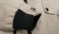 Automne hommes décontracté coupe-vent mode hommes nouveaux vêtements d'extérieur Stand mince fermeture éclair hommes mode pardessus manteau