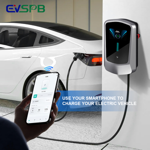 Nuova energia EV caricabatterie per auto veloce <span class=keywords><strong>Wallbox</strong></span> 7kw 11kW GBT Type2 V2GAC EV stazione di ricarica auto elettrica <span class=keywords><strong>solare</strong></span> 5m cavo compatibile NACS - Product Image 2
