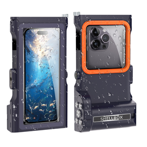 Étui de protection étanche IP68 <span class=keywords><strong>pour</strong></span> téléphone de plongée, protection 360° avec support caméra <span class=keywords><strong>pour</strong></span> iPhone 15 Plus et 13 Pro Max, antichoc - Product Image 1