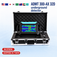 ADMT-300AX-32D Detektor Mineral Air Bawah Tanah Profesional 32-Saluran 300m Peralatan Survei Eksplorasi Akurasi Tinggi IP55