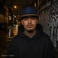 Casquette Trucker 5 Panneaux Vintage Personnalisée avec Broderie, Visière en Mousse et Filet, Style Urbain Chicano Côte Ouest, Vente en Gros