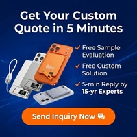 Chargeur de batterie externe sans fil à charge rapide 10000 mAh, mini batterie externe magnétique 22,5 W avec câble intégré pour téléphone et montre connectée
