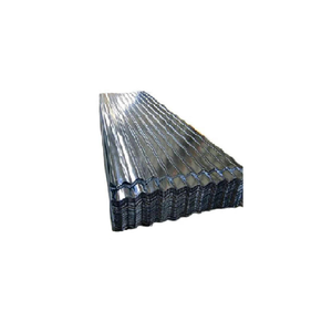 แผ่นหลังคาอลูมิเนียมอัลลอยด์สังกะสี A792มาตรฐาน ASTM แผ่นหลังคาโลหะลูกฟูกที่มีการป้องกันการกัดกร่อน - Product Image 1