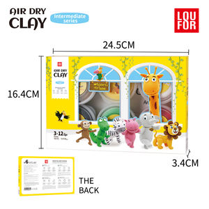 Nouveauté Argile à Séchage à l'Air Couleurs Super Douces Argile à <span class=keywords><strong>Modeler</strong></span> Ultra Douce Jouets 6 Couleurs Ensemble d'Argile à <span class=keywords><strong>Modeler</strong></span> Slime pour Enfants Pâte à <span class=keywords><strong>Modeler</strong></span> - Product Image 3